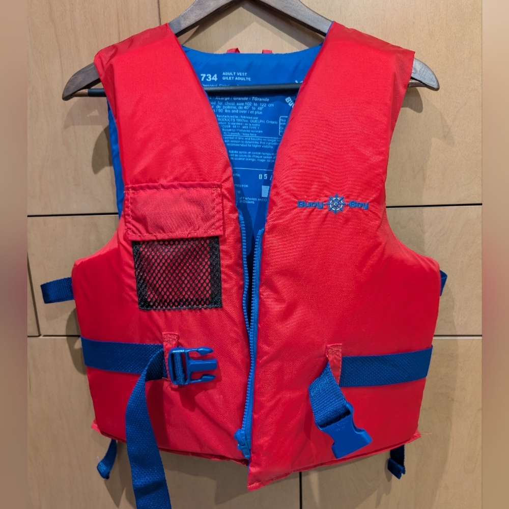 Body Glove Kids Red and Blue Life Vest